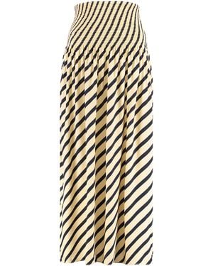 Tommy Hilfiger Sofia Richie Grainge x - Gonna midi svasata - Bianco