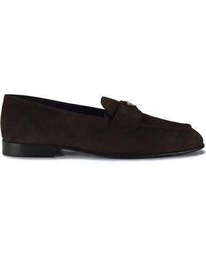 Prada Mocassini in pelle scamosciata - Nero