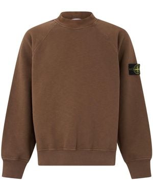 Stone Island Pullover girocollo - Marrone
