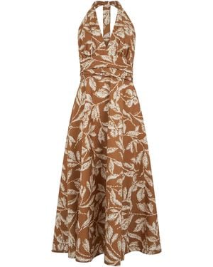 Max Mara Midi Dress - Natural
