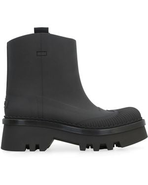 Chloé Raffia Raina Boots - Black