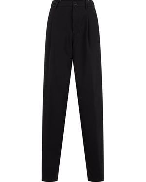 Slowear High-Waisted Trousers - Black