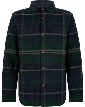 Barbour Checked Overshirt - Blue
