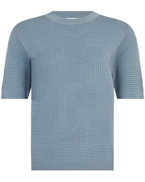 P.A.R.O.S.H. Mesh T-Shirt - Blue