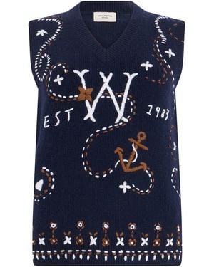 Weekend by Maxmara Maglione senza maniche - Blu