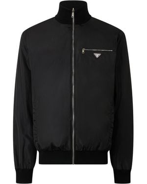 Prada Bomber reversibile in tessuto tecnico - Nero