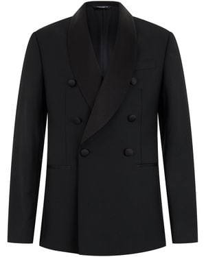 Dolce & Gabbana Double-Breasted Jacket - Black