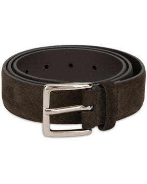 Orciani Leather Belt - Grey