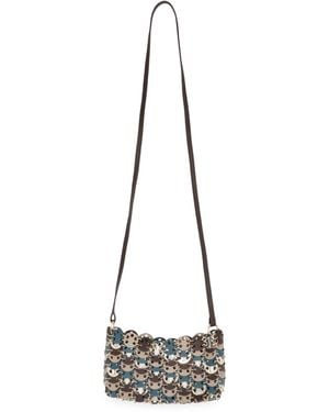 Rabanne Leather Crossbody Bag - Multicolour