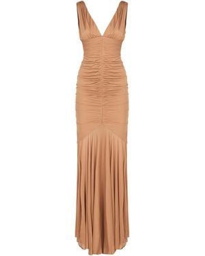 GIUSEPPE DI MORABITO Draped Dress - Natural