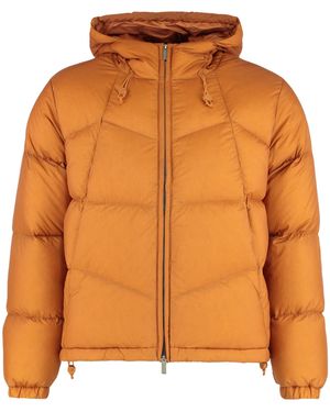 K-Way Short Down Jacket - Orange