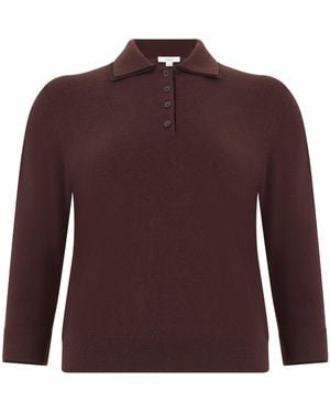 Vince Polo Knit - Purple