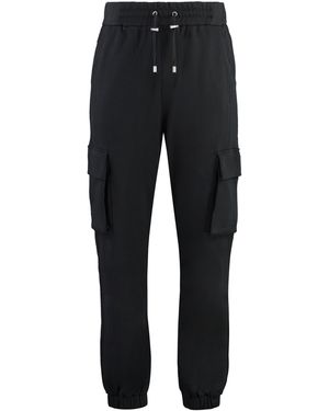 Balmain Track-pants in cotone - Nero