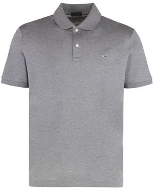 Paul & Shark Solid Shirt Collar Polo - Grey