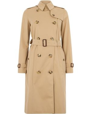Burberry Trench doppiopetto con cintura - Neutro