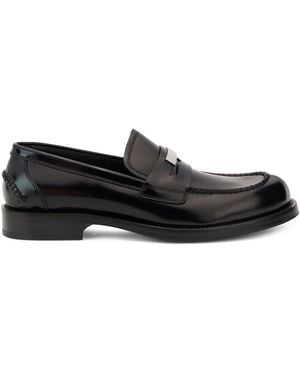 Dolce & Gabbana Leather Loafers - Black
