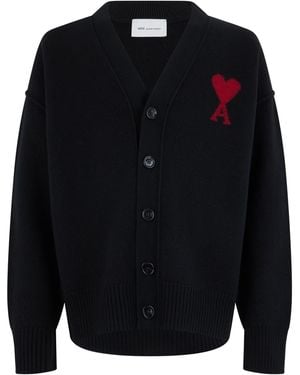 Ami Paris Cardigan - Blue