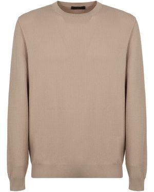 Slowear Crew Neck Jumper - Natural
