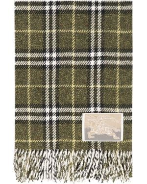 Burberry Wool And Cashemre Scarf - Green