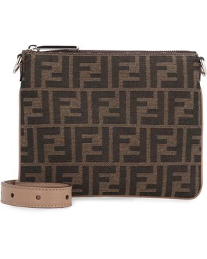 Fendi After Bag Mini Ff Phone Holder - Gray