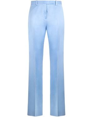 Tom Ford Straight Trousers - Blue