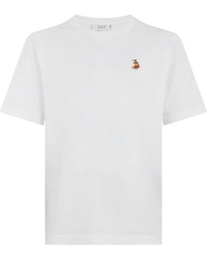 Maison Kitsuné T-Shirt Cotton T-Shirts - White
