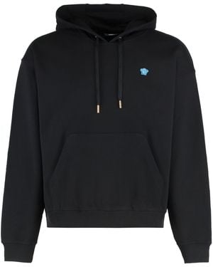 Versace Cotton Hoodie - Black