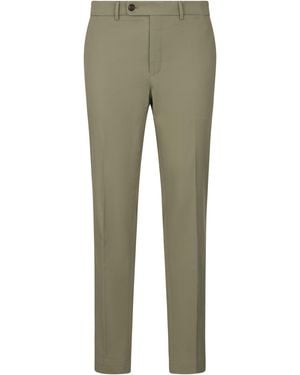 Slowear Straight Cotton Trousers - Green