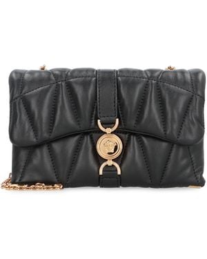 Versace Kleio Mini Crossbody Bag - Gray