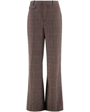Chloé Flared Pants - Brown