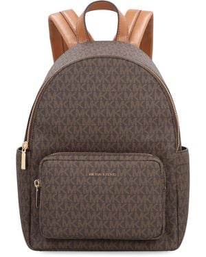 MICHAEL Michael Kors Zaino Tanner medio con stampa logo - Marrone