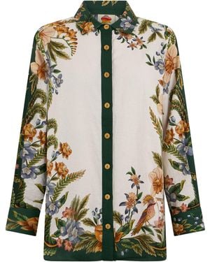 FARM Rio Shirt With Floral Print - Multicolour