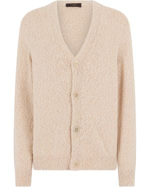 Slowear Cotton Cardigan - Natural
