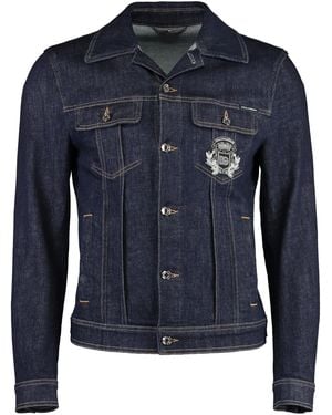 Dolce & Gabbana Denim Jackets - Blue