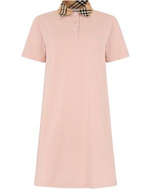 Burberry Mini Dress - Pink