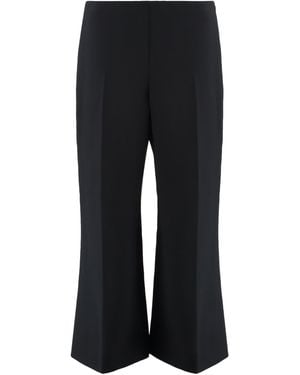 KHAITE Cropped Pants - Black