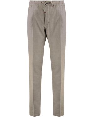 Slowear Pantaloni in lana vergine - Grigio