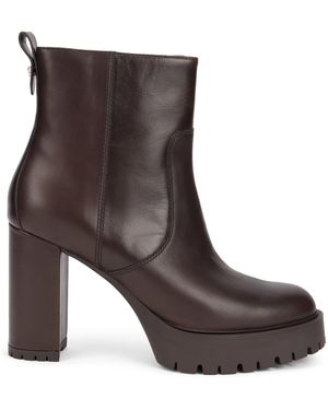 Pinko Ankle Boots With Heels - Brown