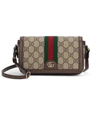 Gucci Mini Shoulder Bag Ophidia - Natural