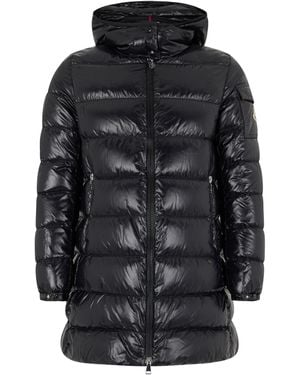 Moncler Cappotto imbottito con cappuccio - Nero