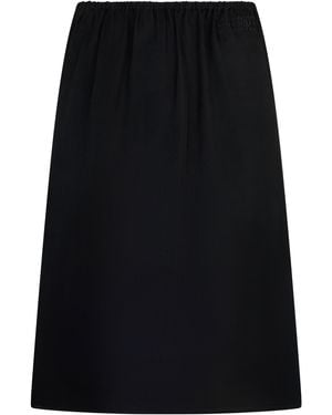 MM6 by Maison Margiela Midi Skirt - Black