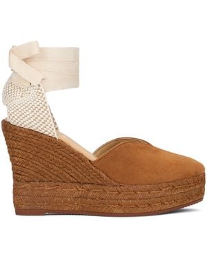 Manebí Wedge Espadrilles - Brown