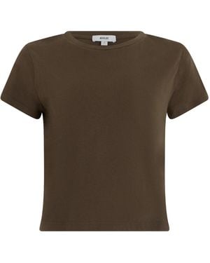 Agolde T-shirt a maniche corte - Marrone