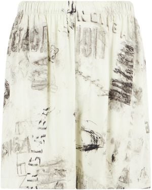 Balenciaga Bermuda - Natural