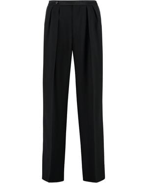 Aspesi Straight-Leg Trousers - Black