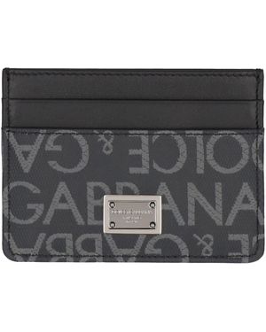 Dolce & Gabbana Card Holder Accessories - Grey