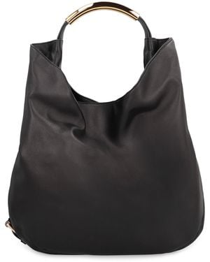 Moschino Leather Handbag - Black
