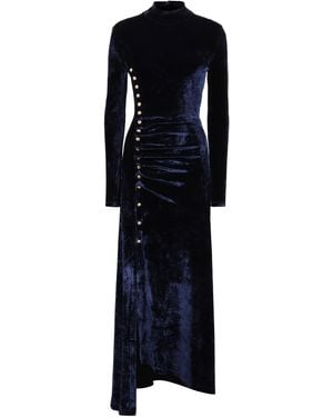 Rabanne Abito in velluto - Blu