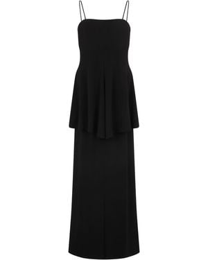 Emporio Armani Long Dress Effect Two Pieces - Black