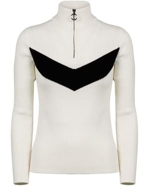 Fusalp Andromeda Ribbed Pullover - Black